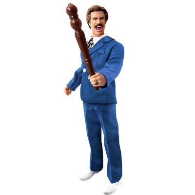 Seven20 Anchorman 8" Retro Style Action Figure: Battle Ready Ron Burgundy