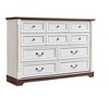 NicBex Drawers Dresser for Bedroom,Farmhouse Dresser,MDF Dressers for Kids Room,Living Room,Entry and Hallway,Walnut - 4 of 4