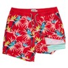 Men's Party Pants Skippa Swimsuit Bottom - Red - 2 of 4