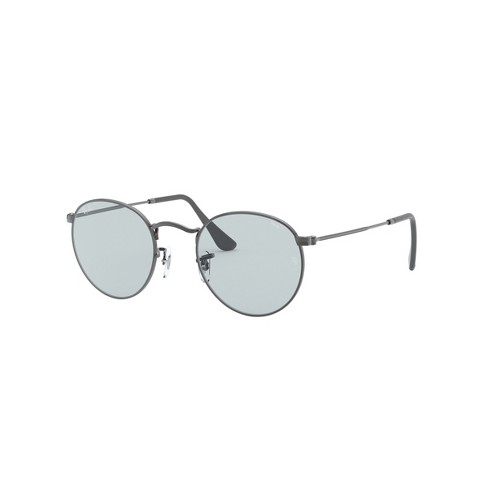 Ray-ban Rb3447 50mm Male Round Sunglasses Evolve Photo Grey To Violet Lens  : Target