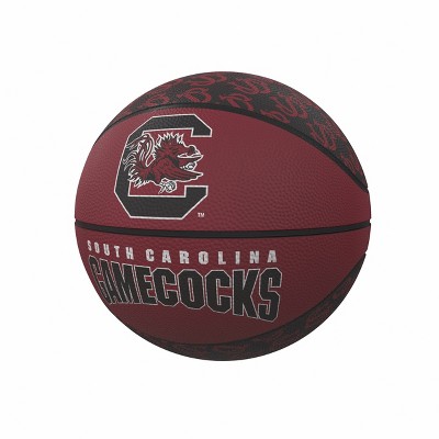 NCAA South Carolina Gamecocks Repeating Logo Mini-Size Rubber Basketball