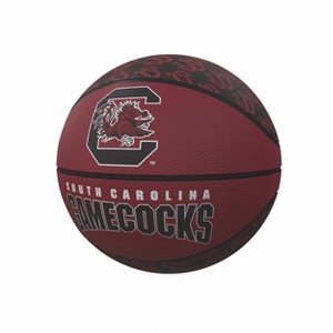 NCAA South Carolina Gamecocks Repeating Logo Mini-Size Rubber Basketball - 1 of 1