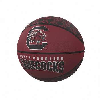 NCAA South Carolina Gamecocks Repeating Logo Mini-Size Rubber Basketball