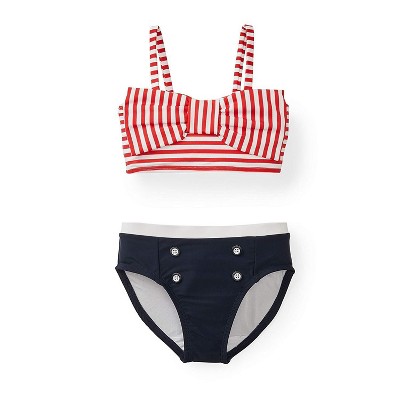 target red white and blue swimsuit