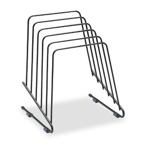 Fellowes Wire Step File II, 5 Sections, Letter to Legal Size Files, Black, 7.25" x 6" x 8.25" - 1 of 3