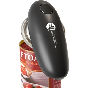 Electric Can Opener - Battery Powered, Smooth Edge, Hands-Free Design for Easy Use - 1 of 4