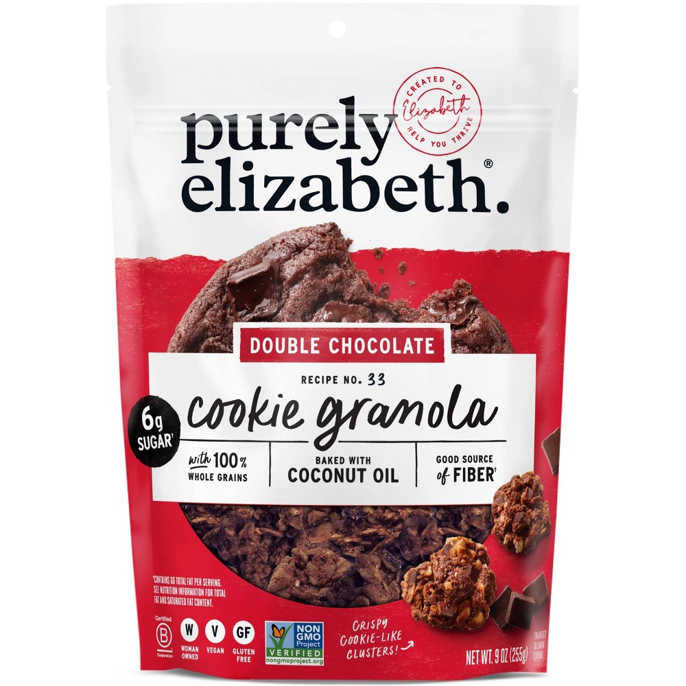 Purely Elizabeth Double Chocolate Cookie Granola - 9oz