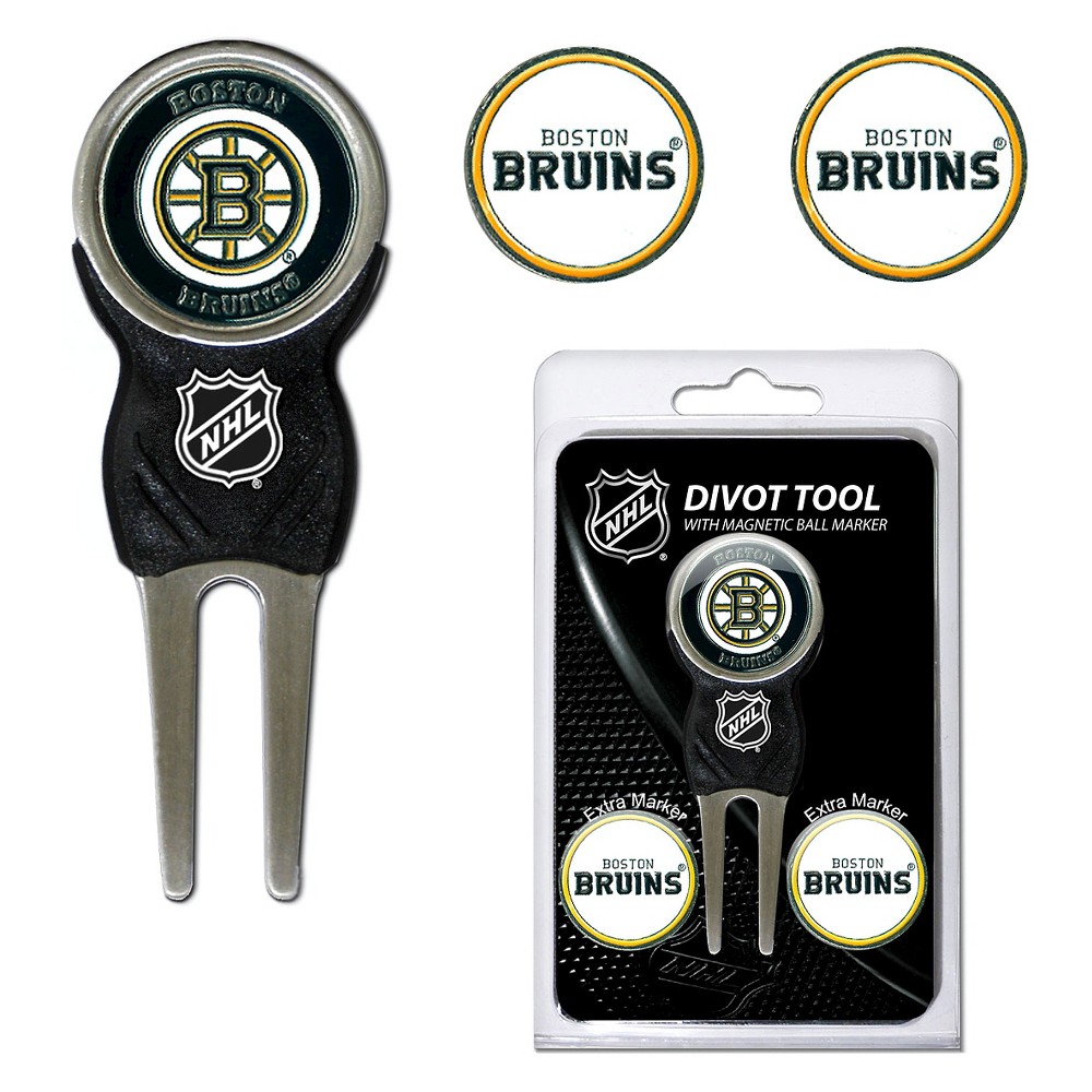 UPC 637556131454 product image for NHL Divot Tool Pack with Signature Tool Golf Accessories Set Boston Bruins | upcitemdb.com