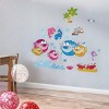Slickblue Tropical Fish Vinyl Wall Decals – Decorative Stickers for Living Room, Bedroom & More, 23.6" x 35.9" - 2 of 3