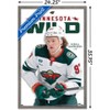 Trends International NHL Minnesota Wild - Kirill Kaprizov Feature Series 23 Framed Wall Poster Prints - 3 of 4