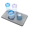 LunaLulinlk Dish Drying Mats Accelerates Moisture Evaporation, Natural & Mineral Materials, Non-Slip Base, Carbon - 3 of 4