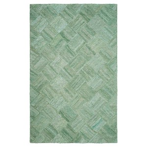 Reed Area Rug Green6