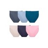 Fruit Of the Loom Women's Breathable Micro-Mesh Hi-Cut Panty,6 Pack - 4 of 4