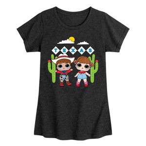 Girls' - Lol Surprise! - Texas Fitted Short Sleeve Graphic T-Shirt - 1 of 4