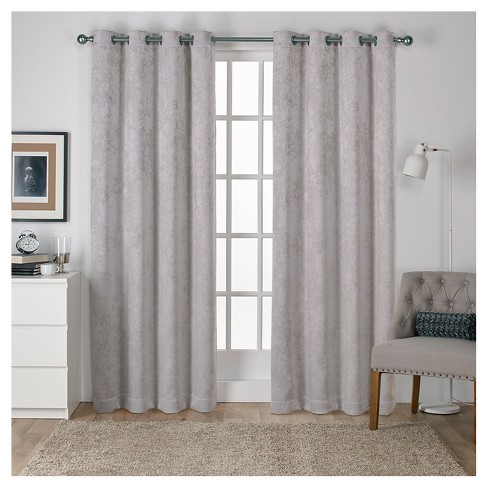 Antique Shantung Woven Blackout Curtain Panels Exclusive Home