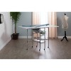 Sew Ready Adjustable Height Hobby and Craft Table with Drawers Silver/White - Studio Designs: Metal Frame, Laminate Surface, Storage Shelf - 2 of 4