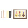 Unique Bargains Picture Frame Shadow Box Sports 3 Medal Display Case 1 Pc - 3 of 4