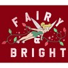 Juniors Womens Peter Pan Fairy & Bright Tinkerbell Racerback Tank Top - 2 of 4