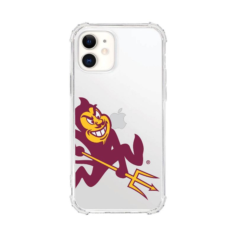 NCAA Arizona State Sun Devils Clear Tough Edge Phone Case - iPhone 12 mini, 1 of 5