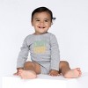 The Juniper Shop Block Checkered Lucky Dude Baby Long Sleeve Bodysuit - 2 of 3