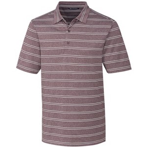 Cutter & Buck Forge Heathered Stripe Stretch Mens Polo Shirt - 1 of 1