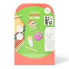 Christmas Craft 12ct Foil Art Holiday Icon Stickers Activity Kit - Mondo Llama™ - 4 of 4