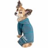 Dog Helios (R) 'Namastail' Lightweight 4-Way Stretch Breathable Full Bodied Performance Yoga Dog Hoodie Tracksuit - 3 of 4