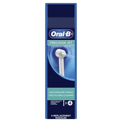 Oral-B Aqua Floss Replacement Nozzle Precision Jet - 4ct