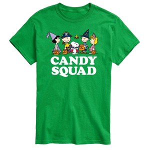 Men's - Peanuts - Candy Squad Short Sleeve Graphic T-Shirt - 1 of 4