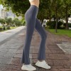 Anna-Kaci Active Women's High Waist Flare Leggings with Stretch Fit - 3 of 4