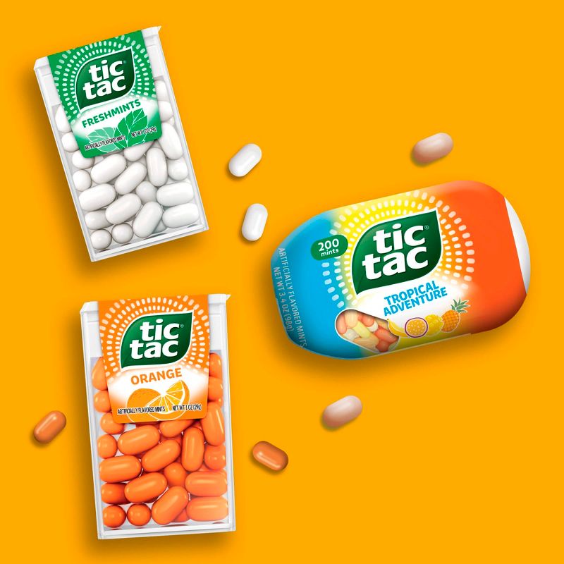 Tic Tac Tropical Adventure 200ct Bottle Pack - 3.4oz, 6 of 9