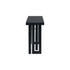 LOVMOR 59" Retro Console Table, Oak Veneer Entryway Table with Distinctive Side Shapes, for Entrance, Hallway, Living Room, Foyer, Corridor - 4 of 4