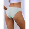Allegra K Women's Low-Waisted Hi-Cut Breathable Butt Lifter Briefs - 2 of 4