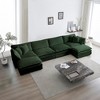NicBex Couches for Living Room Comfort U-Shaped Couch Chenille Modular Large Sectional Sofa with Reversible Chaise and Double Extra Ottomans - 4 of 4