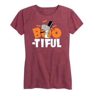 Women's - SpongeBob SquarePants - Boo-tiful Short Sleeve Graphic T-Shirt - 1 of 4