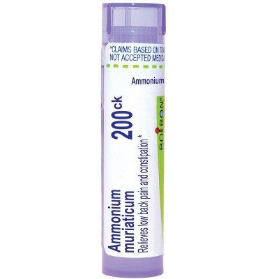 Ammonium Muriaticum 200CK by Boiron Homeopathic Single Medicine For Pain  -  80 Pellet