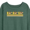 Women's - Pokémon - Pikachu Eevee Retro Lightweight French Terry Slouchy - 2 of 4