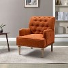 Naida Armchair with Carved Legs | ARTFUL LIVING DESIGN-RUST - 2 of 4