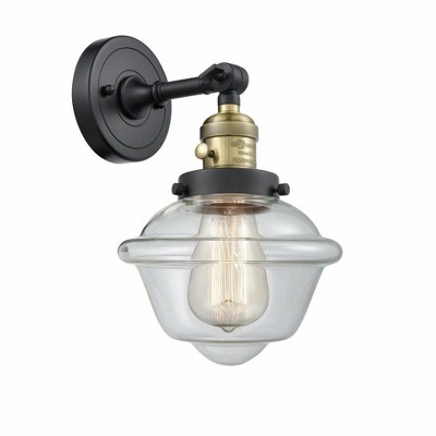 Oxford - 1 Light Wall Sconce In Traditional Style-12 Inches Tall and 7.5 Inches Wide