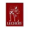 LECHERY Women's Lustrous Silky Glossy 20 Denier Thigh Highs (1 Pair) - 3 of 4