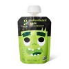 Halloween Unsweetened Applesauce Squeeze Pouch - 3.17oz/24ct - Good & Gather™ - 3 of 4