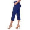 Rekucci Women's EcoCosy Comfort Classic Chic Cropped Capri Pant - 2 of 4