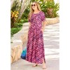 Catherines Women's Plus Size Scoopneck Maxi Dress - 4 of 4