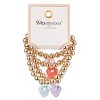 Girls 4pk Stretch Beaded Bracelet Set Multi - FAOabulous by FAO Schwarz - 2 of 2