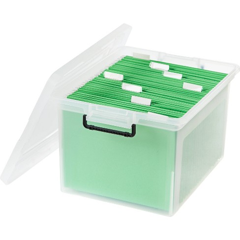 Filing, Storage & Binding IRIS USA Letter And Legal Size File Box ...