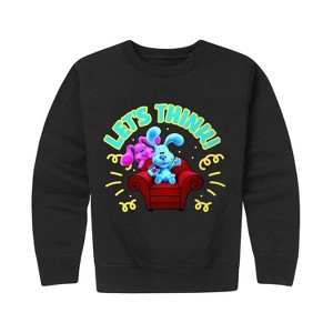 Boys' - Blue's Clues & You! - Toddler And Youth Crewneck Fleece Sweatshirt Graphic Long Sleeve Fleece Sweatshirt - 1 of 4