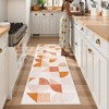 Lahome GST Modern Asymmetrical Geometric Short Pile Velvet Rectangular Indoor Area Rug - 2 of 4