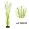 Unique Bargains Plastic Fish Tank Aquarium Decorations Artificial Water Plants Green 15.75" 3 Pcs - 3 of 4