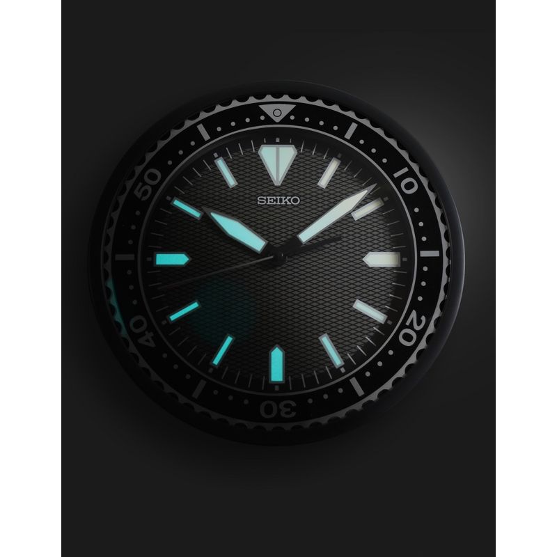 Seiko 12" Watch Dial Wall Clock - Classic Blue, 3 of 6