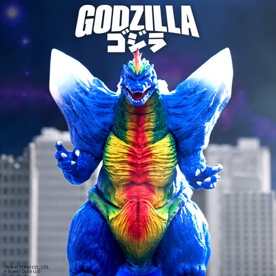 SpaceGodzilla Kaleidoscopic Colorway 8.5" Action Figure with Interchangeable Heads and Hands